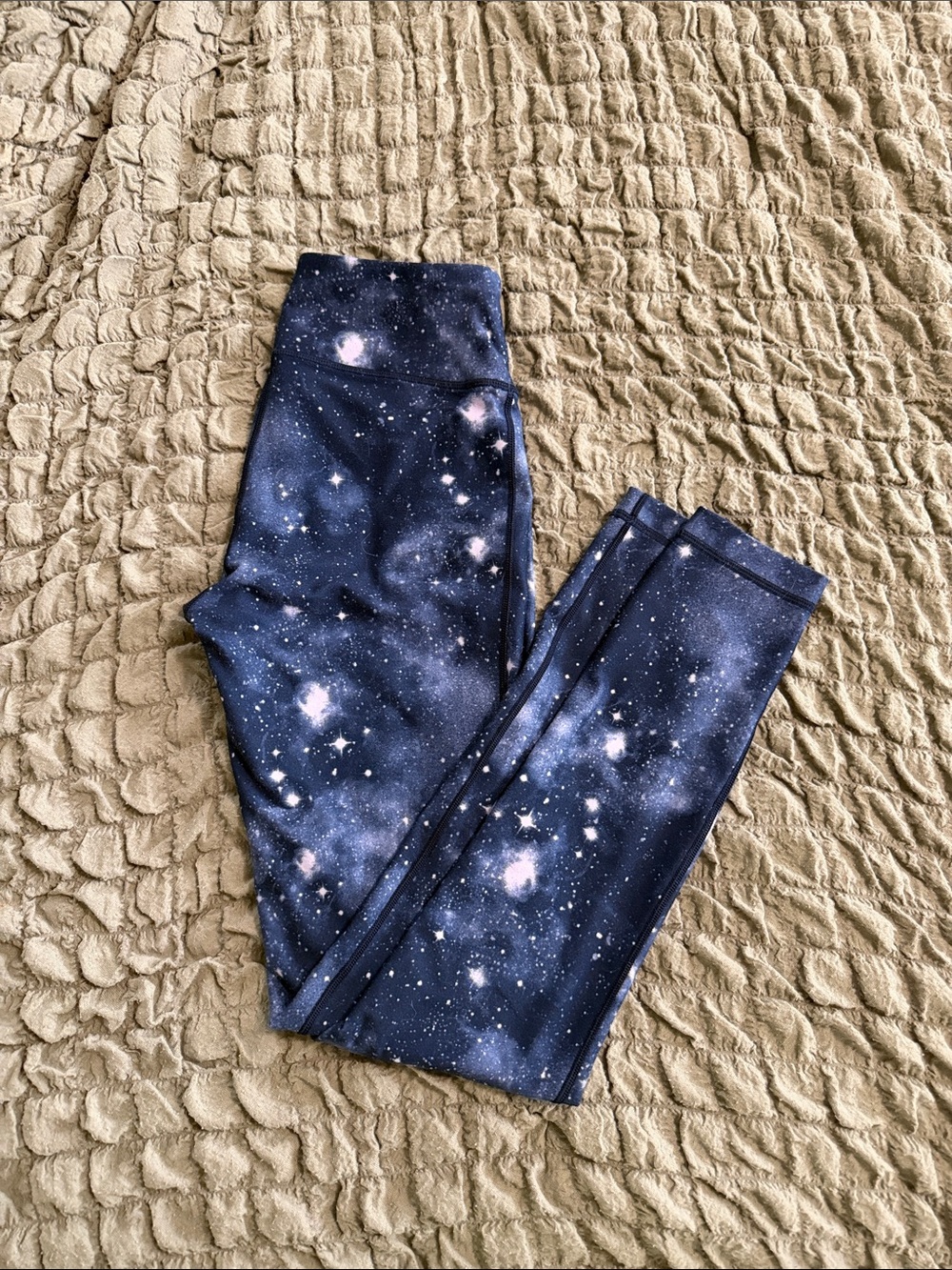 Reebok Galaxy Print Leggings - Navy